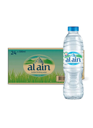 Al Ain Drinking Water, 24 Bottles x 500ml