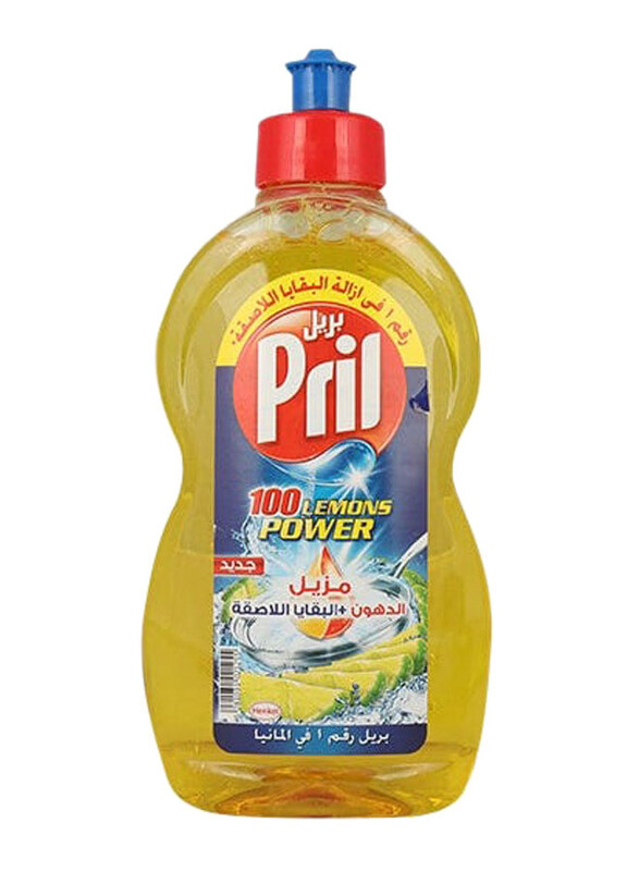 

Pril 100 Lemon Power Dishwash Liquid, 500ml