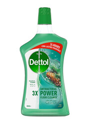Dettol Pine 3X Antibacterial Power Floor Cleaner, 900ml