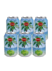 Pran Coconut Water Can, 6 x 300ml