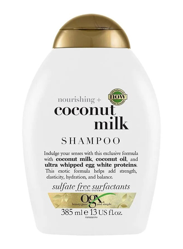 Ogx Coconut Milk Nourishing Shampoo, 385ml