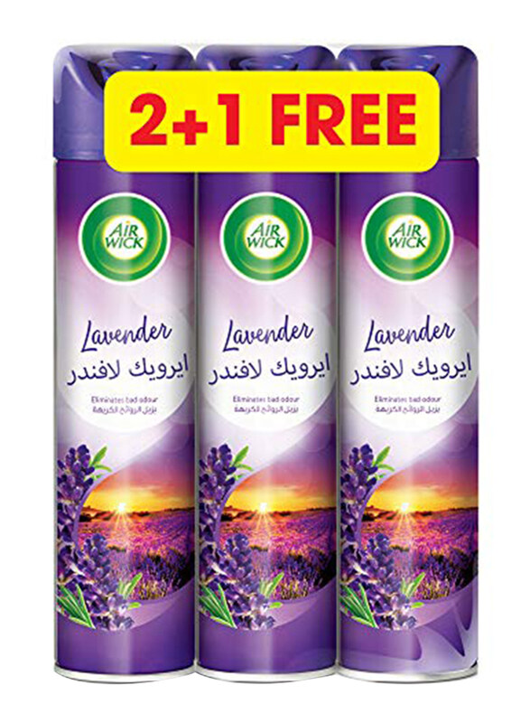 

Air Wick Lavender Air Freshener, 3 Pieces x 300ml