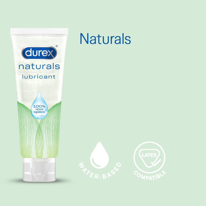 Durex Naturals Intimate Lubricant With 100% Natural Ingredients, 100ml