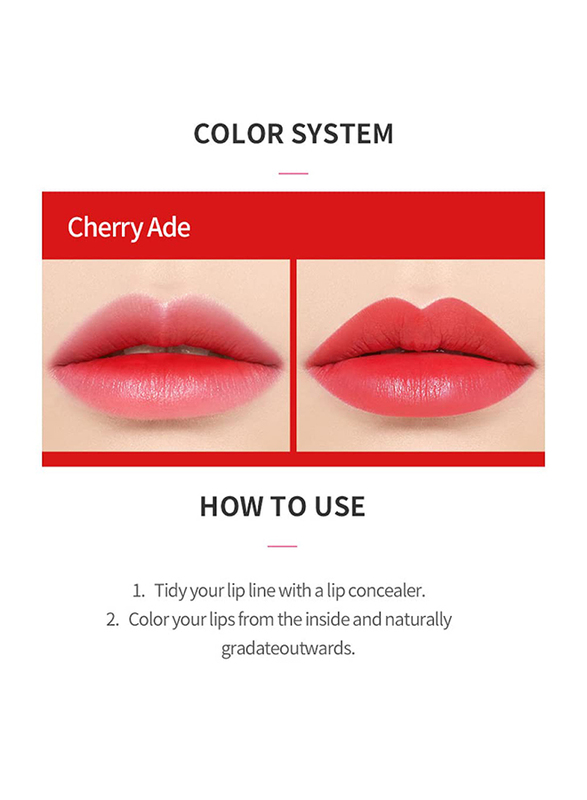 Etude House Dear Darling Water Tint, 9.5 gm, Cherry Ade, Red