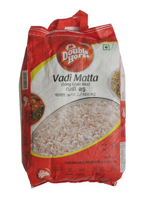 

Double Horse Vadi Matta Rice, 10 Kg