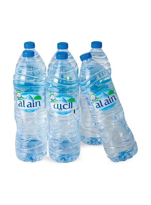Al Ain Water Bottle, 6 x 1.5 Litres