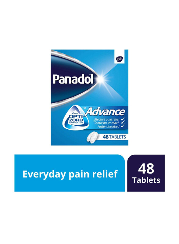 

Panadol Advance Opti Zorb Pain Relief, 500mg, 48 Tablets