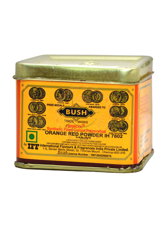 

Bush Orange Red Color, 100gm