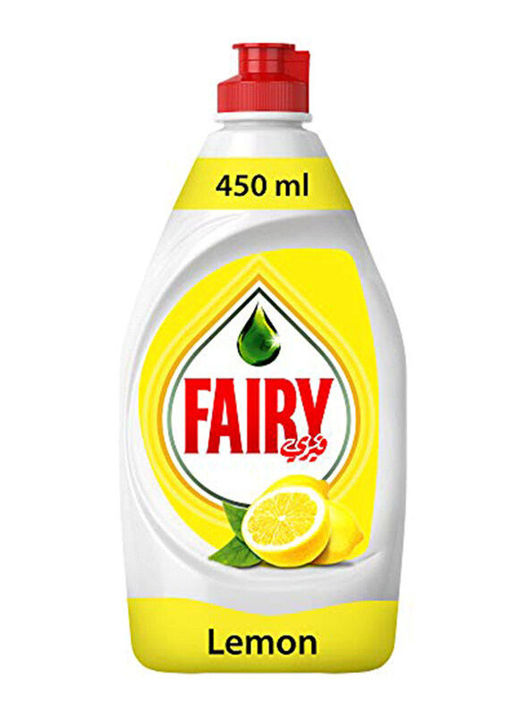 

Fairy Lemon Dishwashing Liquid, 450ml