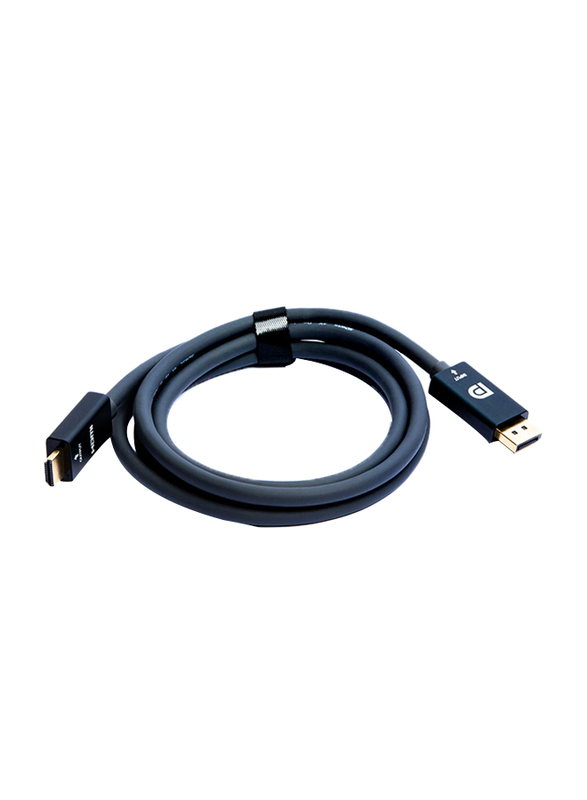 Mowsil 3-Meter 4K HDMI Cable, Display Port Male to HDMI for Display Port Enabled Devices, Black