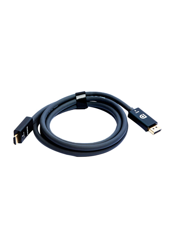 

Mowsil 3-Meter 4K HDMI Cable, Display Port Male to HDMI for Display Port Enabled Devices, Black