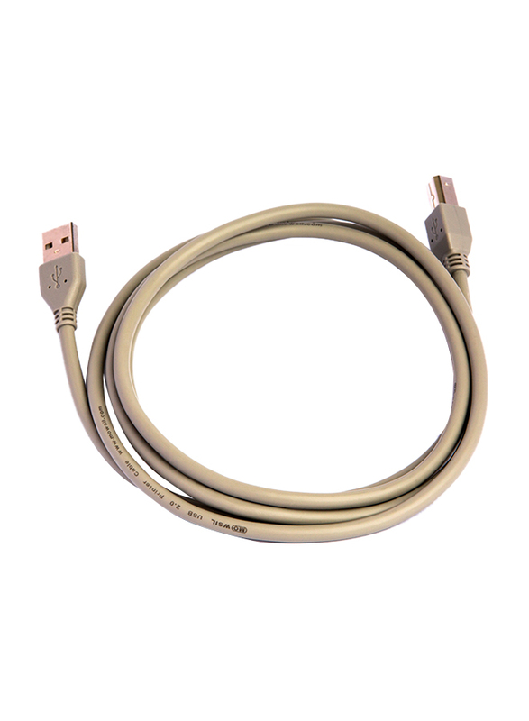 Mowsil 3-Meter USB Type-B 2.0 Printer Cable, High Speed USB Type A Male to USB Type-B for USB Type B Connectors, Brown