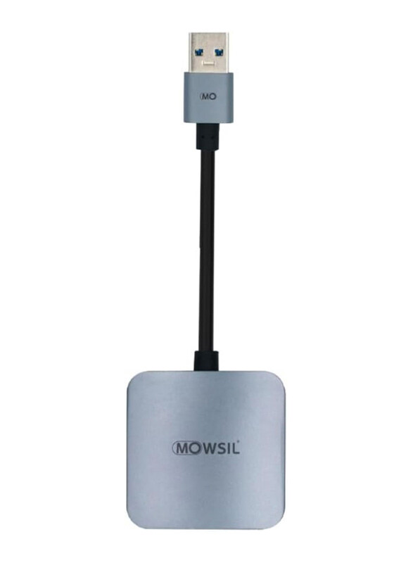 

Mowsil USB Type A to VGA Adapter for Monitor, Grey
