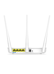 Tenda Wireless Wi-Fi Router with High Power 5dBi Antennas (F3), N300, White