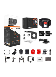 Thi Eye i60+ 4K Wi-Fi Action Camera, 12MP, Black