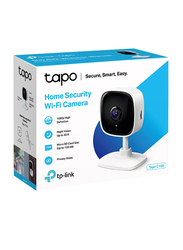 TP Link Tapo C100 Home Security Wi-Fi Camera, White