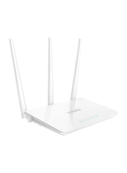 Tenda Wireless Wi-Fi Router with High Power 5dBi Antennas (F3), N300, White
