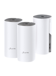 TP-Link Deco E4 AC1200 Whole Home Mesh Wi-Fi System, 3 Pack, White