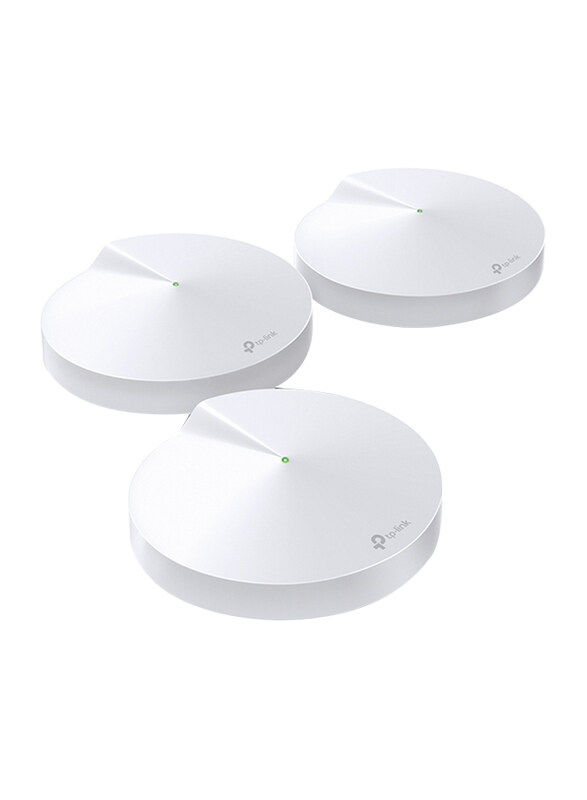 

TP-Link Deco M9 Plus AC2200 Triband Mesh Wi-Fi Router, 3 Pack, White