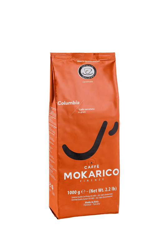 Mokarico Columbia Coffee Beans 1kg