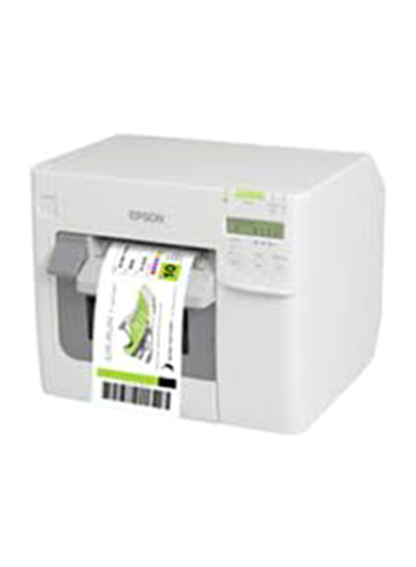 Epson ColorWorks TM-C3500 Colour Label Printer, White