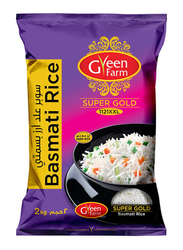Green Farm Super Gold Basmati Rice, 2 Kg
