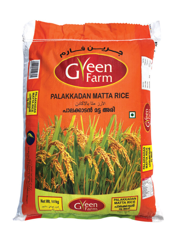 

Green Farm Palakkadan Matta Rice, 10Kg