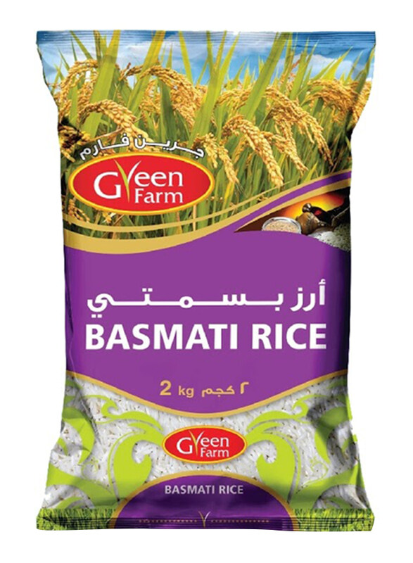 

Green Farm Basmati Rice, 2 Kg