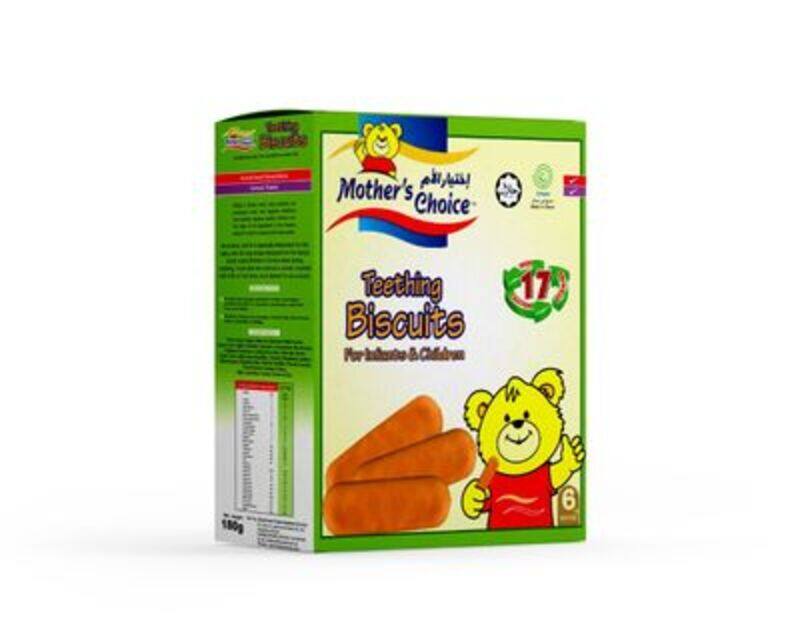 

Mother's Choice MC Teething Biscuits 180g