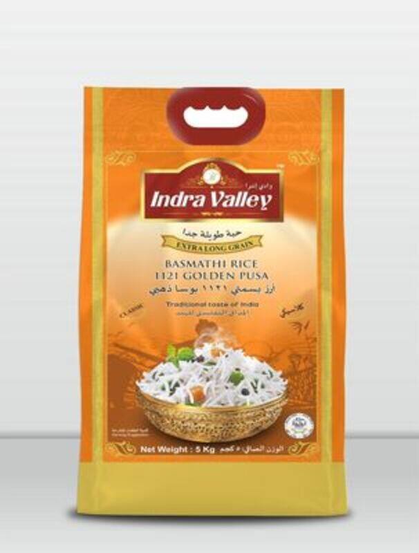 

Indra Valley Golden Pusa 1121 Basmati Rice 5Kg