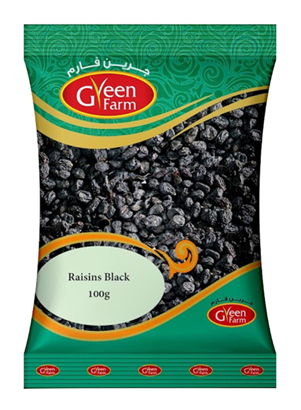 Green Farm Black Raisins, 100g