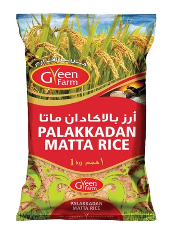 

Green Farm Palakkadan Matta Rice, 1Kg