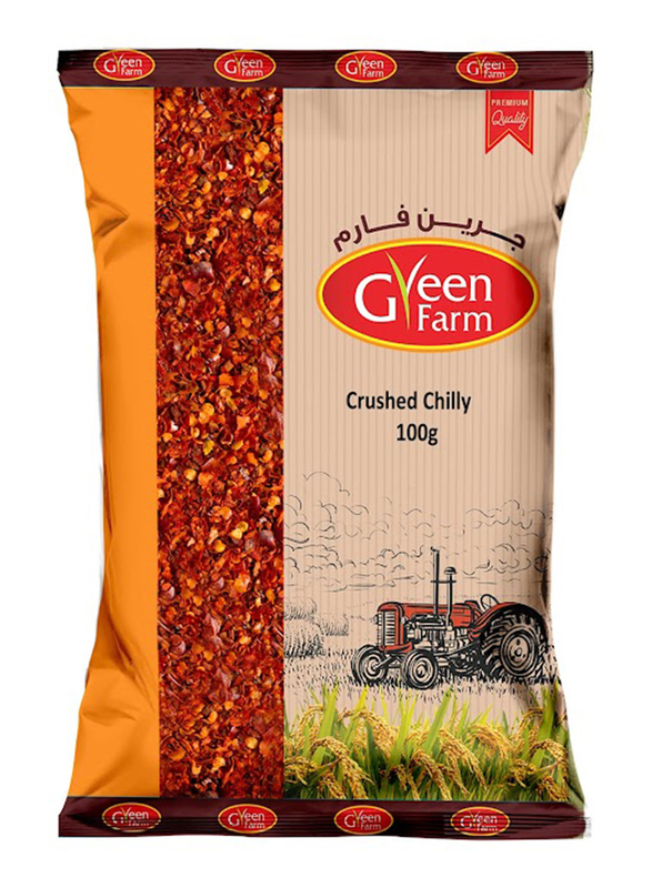 Green Farm Crushed Chilly, 100g