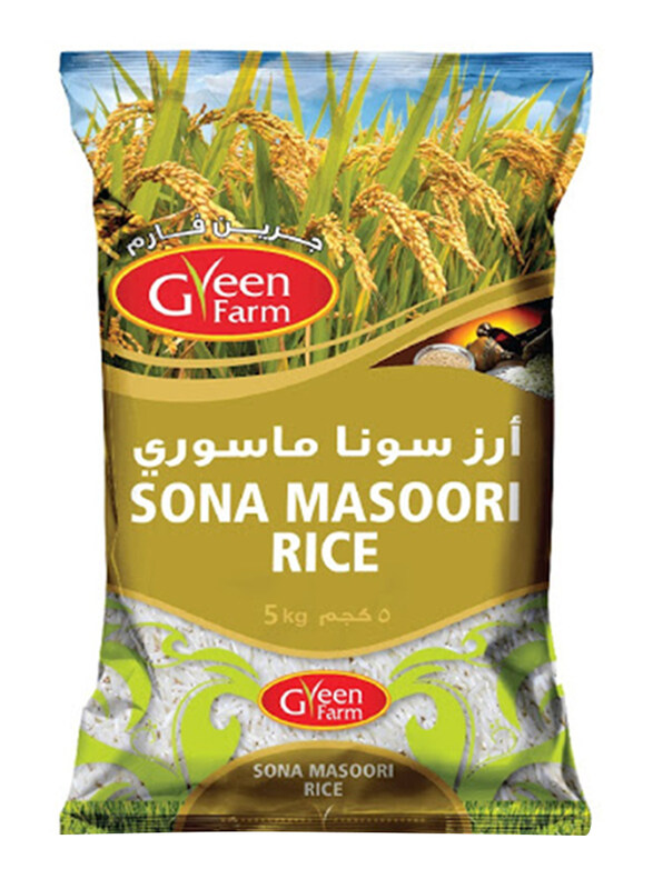 

Green Farm Sona Masoori Rice, 5Kg