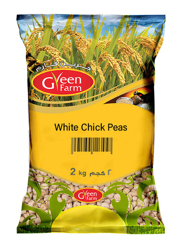 

Green Farm White Chick Peas Chana, 2Kg