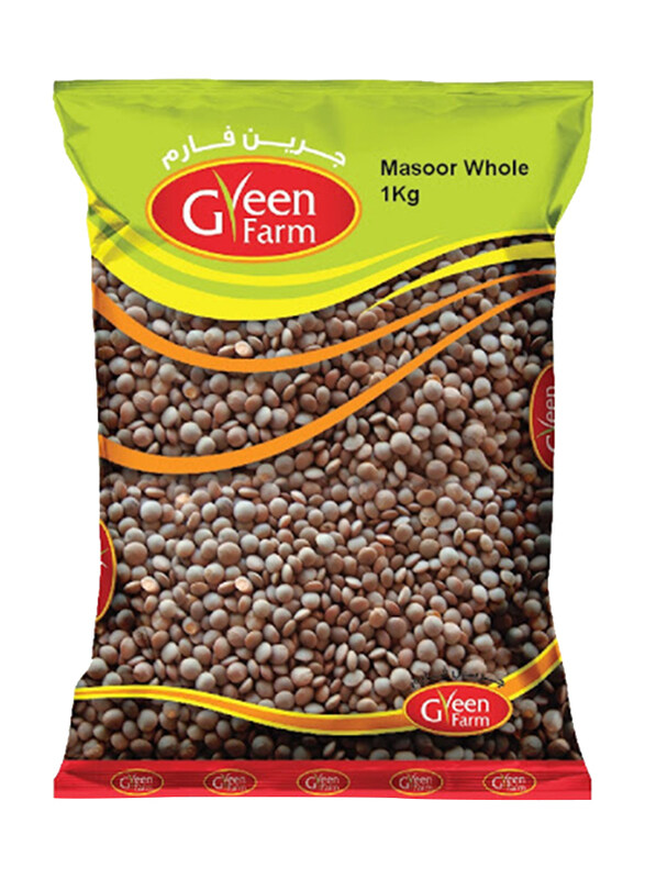 

Green Farm Masoor Whole, 1 Kg