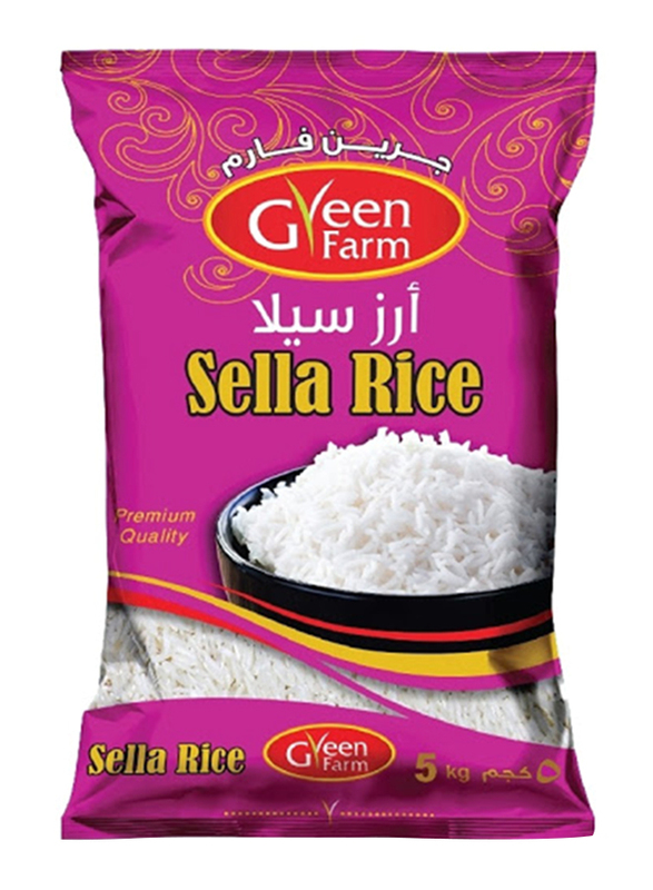 Green Farm Sella Rice, 5 Kg