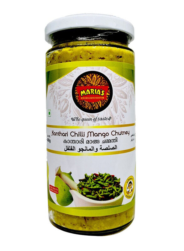

Maria's Kanthari Chilli Mango Chutney, 400g