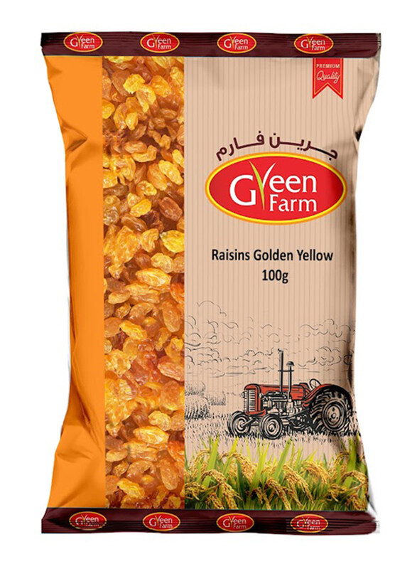 Green Farm Golden Yellow Raisins, 100g