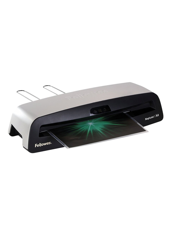 Fellowes Neptune 3 A3 Medium Duty Laminating Machine, Silver/Black