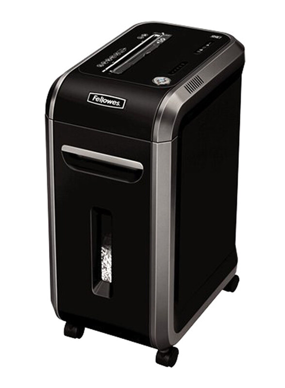 Fellowes Powershred 99Ci Cross Cut Shredder, Black/Dark Silver