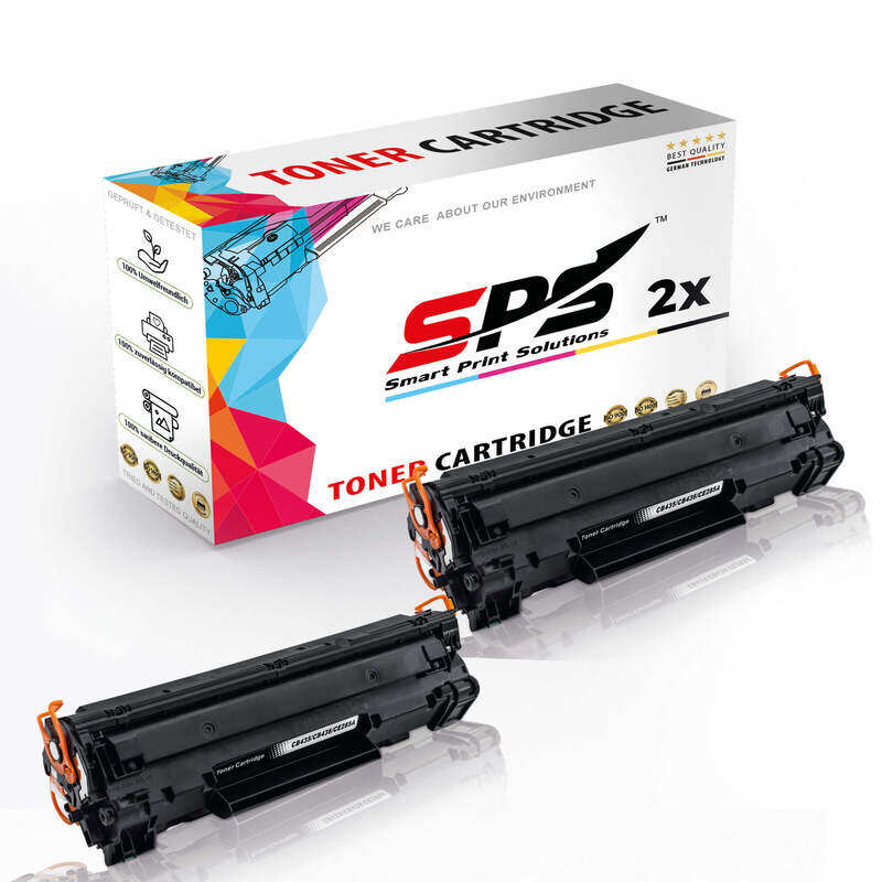 

SPS Compatible Toner Cartridges for HP - CB436A 36A - 2x Black - 2,000 Pages