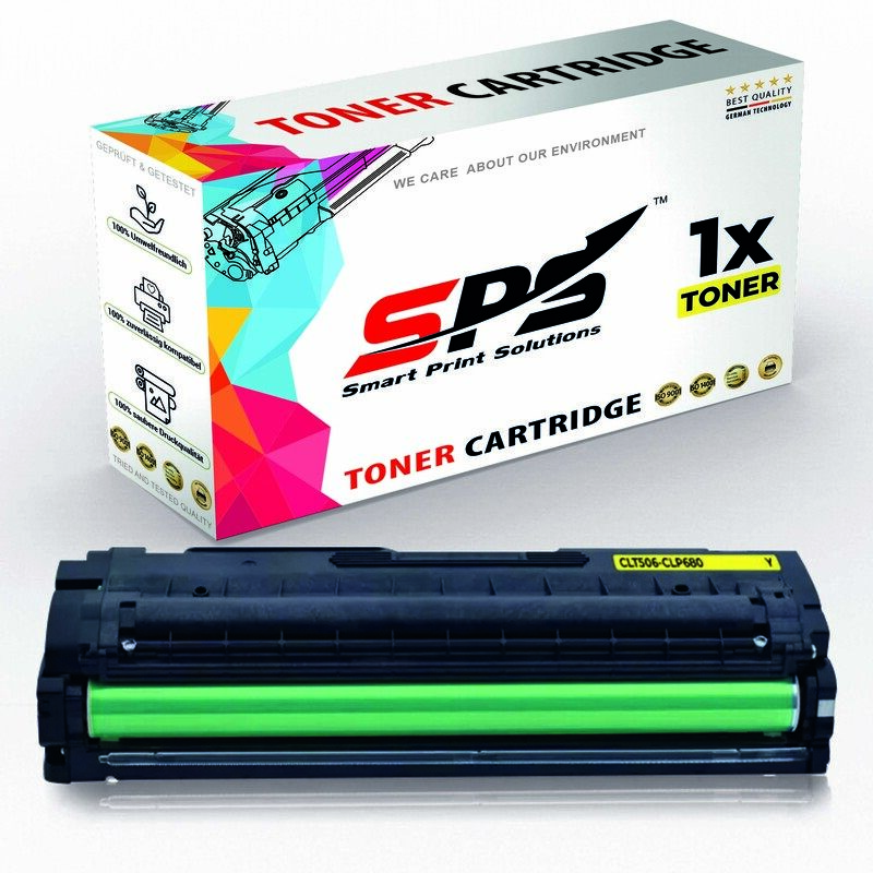 

SPS Compatible Toner Cartridges for Samsung - CLT-Y506L - 1x Yellow - Yield upto 3,500 Pages
