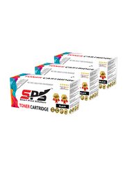 Smart Print Solutions CRG313 713 36A Black Laser Toner Cartridge, 3-Pieces