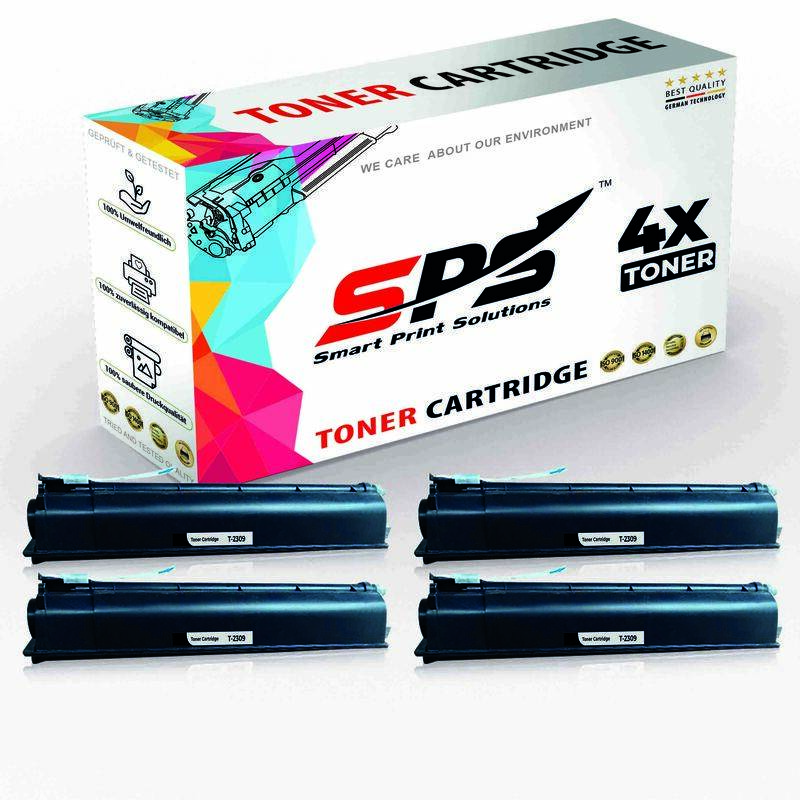 

SPS Compatible Toner Cartridges for Toshiba - T-2309P - 4x Black - Yield upto 14,000 Pages