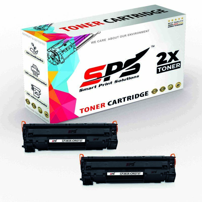 

SPS Compatible Toner Cartridges for HP - CRG-737 - 2x Black - 1,500 Pages