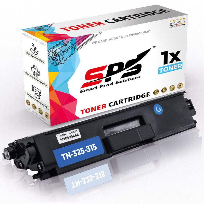 

SPS Compatible Toner Cartridges for Brother - TN-325C - 1x Cyan - Yield upto 3,500 Pages