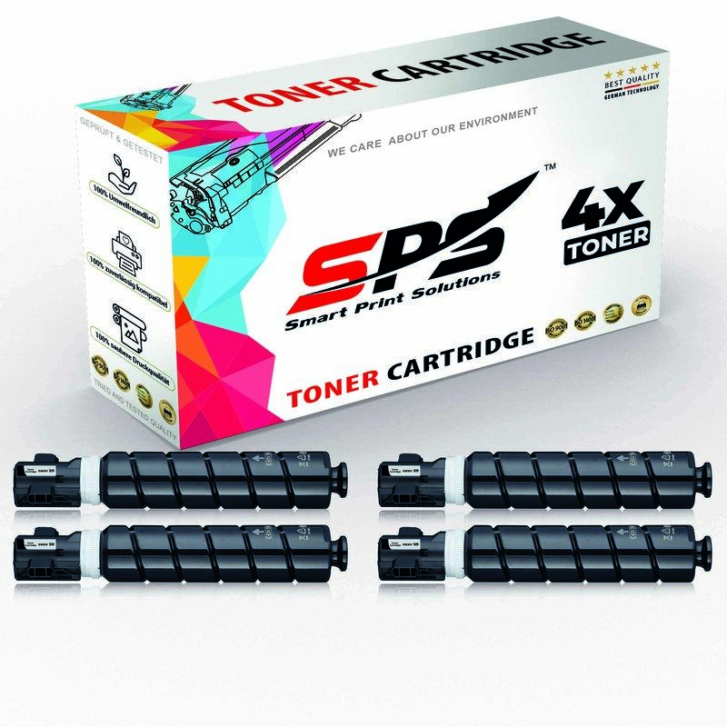 

SPS Compatible Toner Cartridges for Canon - C-EXV59 - 4x Black - 30,000 Pages