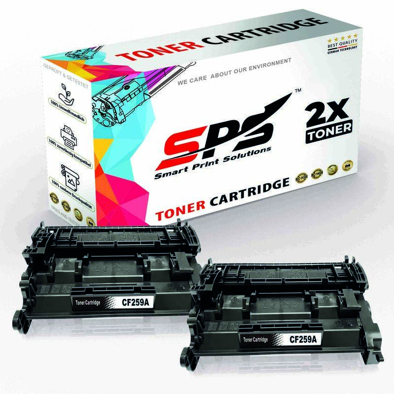 

SPS Compatible Toner Cartridges for HP - CF259A 59A - 2x Black - 3,000 Pages