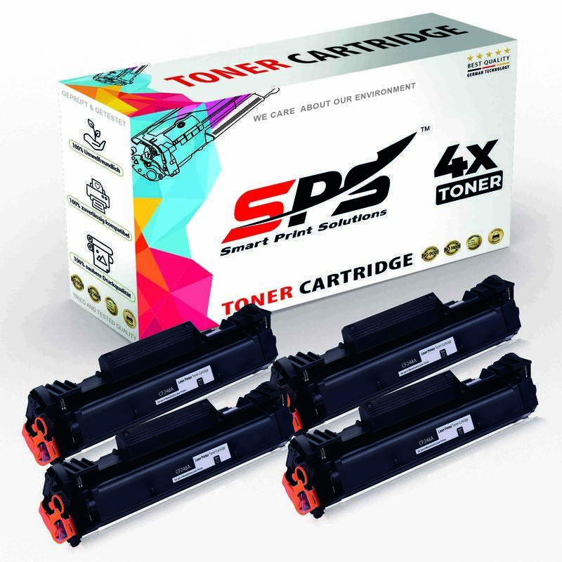 

SPS Compatible Toner Cartridges for HP - CF248A 48A - 4x Black - 1,000 Pages